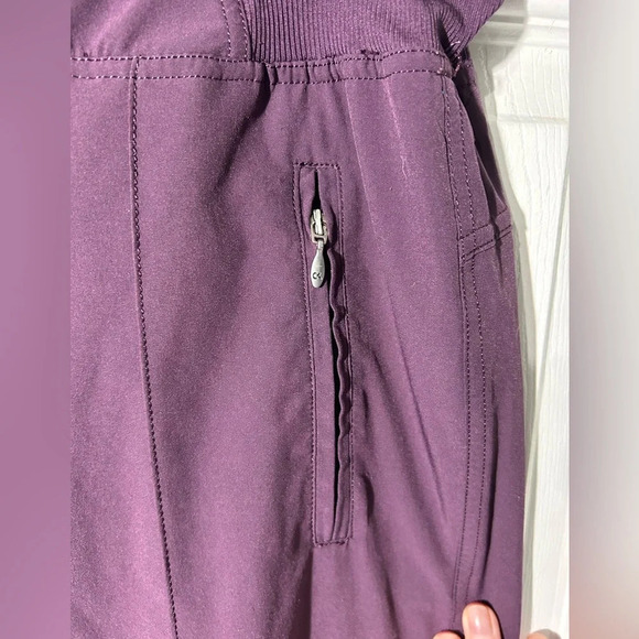 Calvin Klein Women's Step-Hem Joggers Purple/Plum Size Medium - Picture 2 of 10